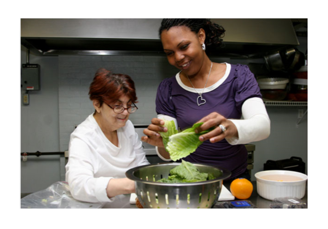 Two women washing veggies_rev2